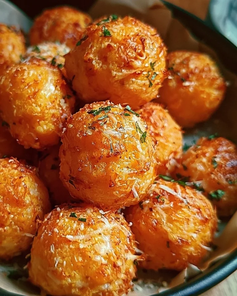 Boulettes au four au potimarron et parmesan, savoureuses et nutritives.