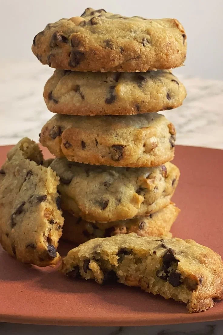 Cookies américains au chocolat moelleux sortis du four