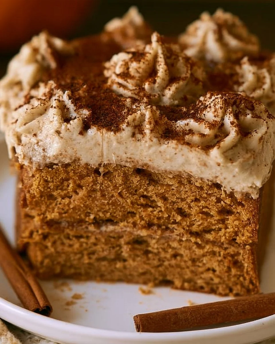 Gâteau au Pumpkin Spice Latte