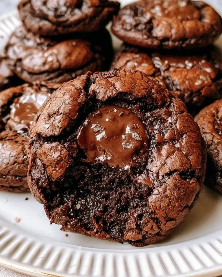 Browkies fondants et moelleux présentés sur une assiette