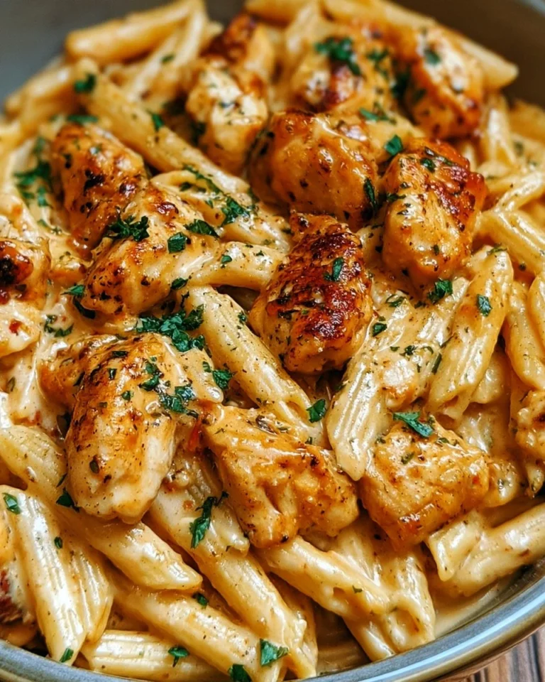 Recette de Pâtes au Poulet Marry Me, savoureuse et facile à préparer.